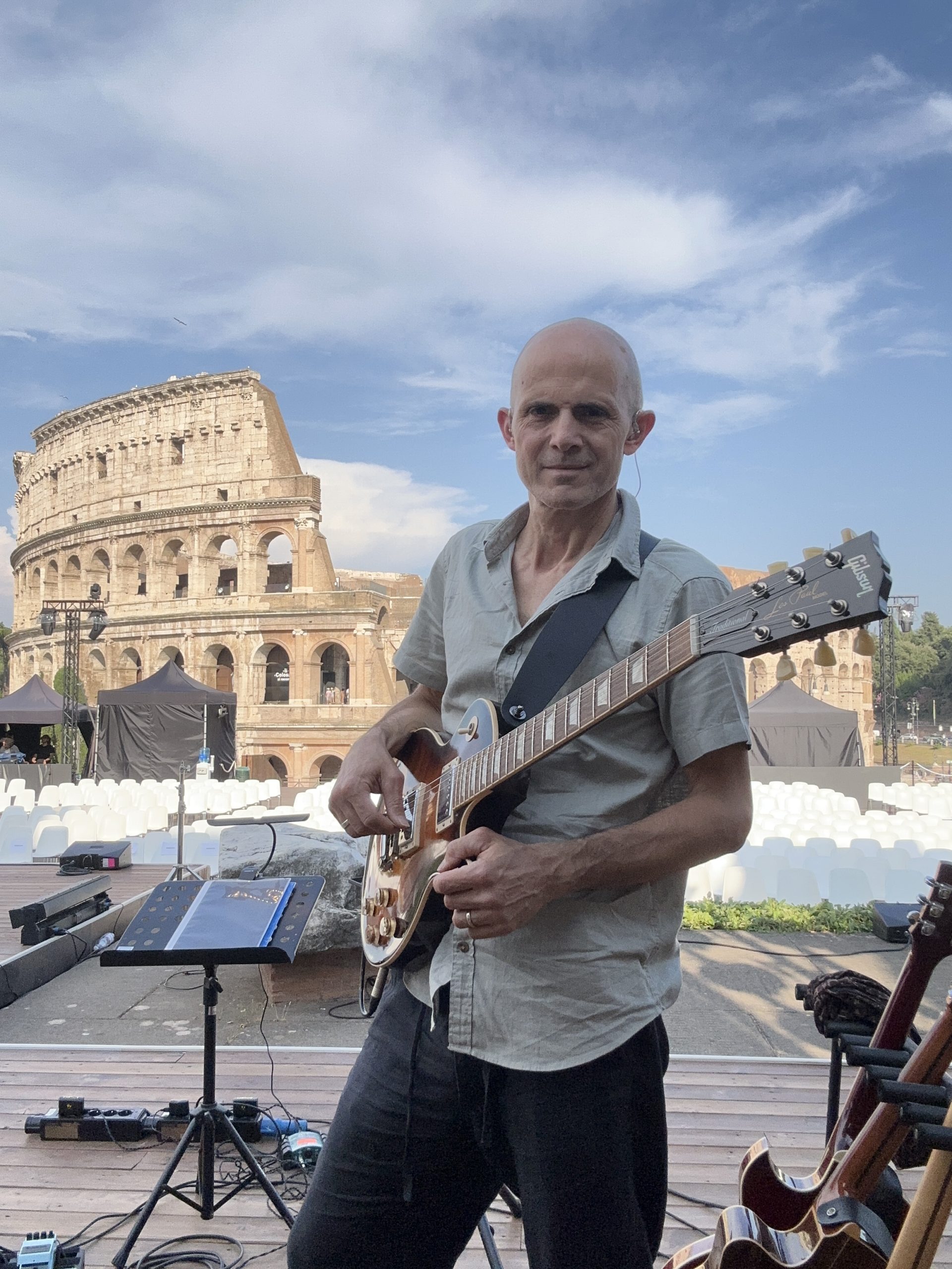 Claudio Flaminio al Colosseo